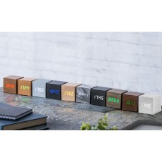 Gingko Design Cube Click Clock
